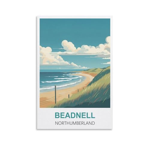 EZMLFA Malen nach Zahlen für erwachsene Mädchen, Beadnell Northumberland, einfaches Malen nach Zahlen für Anfänger, Basteln, für die Wanddekoration zu Hause, Zeichnen, 20 x 30 cm EZMLFA Malen nach Zahlen für erwachsene Mädchen, Beadnell Northumberland, einfaches Malen nach Zahlen für Anfänger, Basteln, für die Wanddekoration zu Hause, Zeichnen, 20 x 30 cm von EZMLFA
