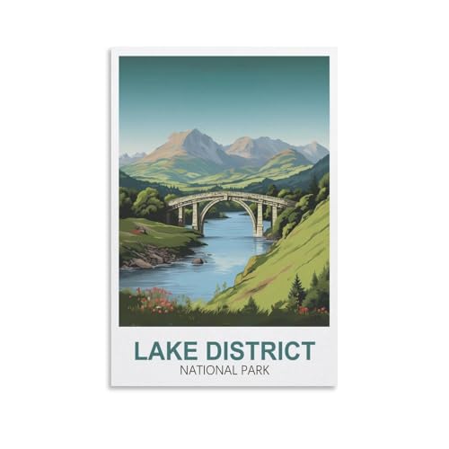 EZMLFA Malen nach Zahlen zum Selbermachen für Erwachsene, Leinwand, Lake District National Parks, exquisites Ölgemälde-nach-Zahlen-Set für Anfänger, 50 x 60 cm EZMLFA Malen nach Zahlen zum Selbermachen für Erwachsene, Leinwand, Lake District National Parks, exquisites Ölgemälde-nach-Zahlen-Set für Anfänger, 50 x 60 cm von EZMLFA