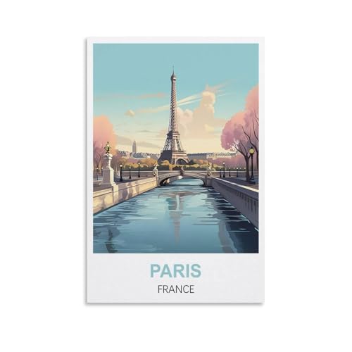 EZMLFA Malen nach Zahlen zum Selbermachen für Erwachsene, Leinwand, Paris, Frankreich, exquisites Ölgemälde-nach-Zahlen-Set für Anfänger, 20 x 30 cm EZMLFA Malen nach Zahlen zum Selbermachen für Erwachsene, Leinwand, Paris, Frankreich, exquisites Ölgemälde-nach-Zahlen-Set für Anfänger, 20 x 30 cm von EZMLFA