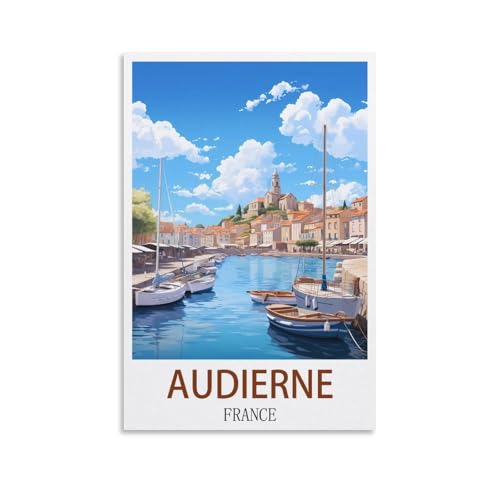 EZMLFA Malen nach Zahlen zum Selbermachen für Erwachsene und Anfänger, Audierne, Frankreich, DIY-Ölgemälde, Malen-nach-Zahlen-Set, Leinen-Leinwand, Wandkunst, Hausdekor, 50 x 60 cm EZMLFA Malen nach Zahlen zum Selbermachen für Erwachsene und Anfänger, Audierne, Frankreich, DIY-Ölgemälde, Malen-nach-Zahlen-Set, Leinen-Leinwand, Wandkunst, Hausdekor, 50 x 60 cm von EZMLFA
