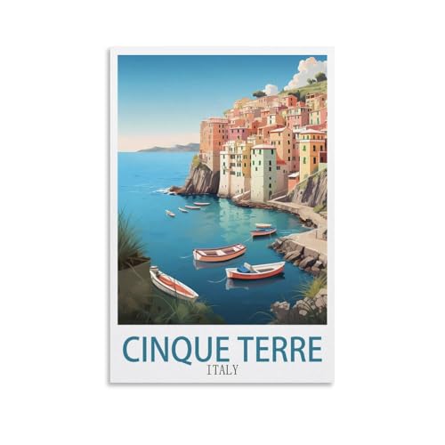 EZMLFA Malen nach Zahlen zum Selbermachen für Erwachsene und Anfänger, Cinque Terre, Italien, DIY-Ölgemälde, Malen-nach-Zahlen-Set, Leinen-Leinwand, Wandkunst, Hausdekor, 30 x 40 cm EZMLFA Malen nach Zahlen zum Selbermachen für Erwachsene und Anfänger, Cinque Terre, Italien, DIY-Ölgemälde, Malen-nach-Zahlen-Set, Leinen-Leinwand, Wandkunst, Hausdekor, 30 x 40 cm von EZMLFA