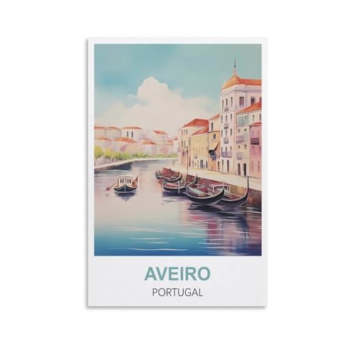 EZMLFA Ölgemälde-Set zum Selbermachen für Erwachsene und Kinder, Aveiro, Portugal, Zahlen-Malset für Anfänger bis Fortgeschrittene, Sets enthalten Acrylfarben, Pinsel, 40 x 50 cm EZMLFA Ölgemälde-Set zum Selbermachen für Erwachsene und Kinder, Aveiro, Portugal, Zahlen-Malset für Anfänger bis Fortgeschrittene, Sets enthalten Acrylfarben, Pinsel, 40 x 50 cm von EZMLFA