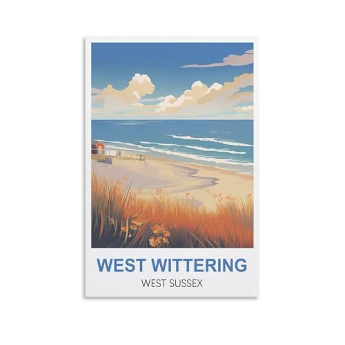 EZMLFA Ölgemälde-Set zum Selbermachen für Erwachsene und Kinder, West Wittering, West Sussex, Zahlen-Malset für Anfänger und Fortgeschrittene, Sets enthalten Acrylfarben, Pinsel, 20 x 30 cm EZMLFA Ölgemälde-Set zum Selbermachen für Erwachsene und Kinder, West Wittering, West Sussex, Zahlen-Malset für Anfänger und Fortgeschrittene, Sets enthalten Acrylfarben, Pinsel, 20 x 30 cm von EZMLFA
