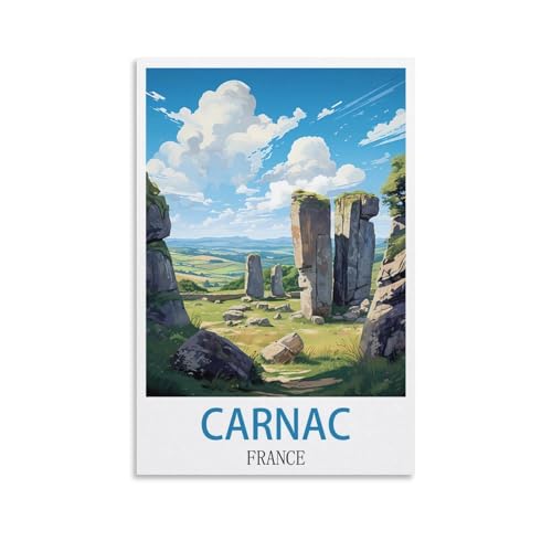 EZMLFA Rahmenloses Malen-nach-Zahlen-Set zum Selbermachen, Carnac, Frankreich, mit Pinsel und Acrylfarben-Set, Thema, digitales Wandkunstwerk für Zuhause, 30 x 40 cm EZMLFA Rahmenloses Malen-nach-Zahlen-Set zum Selbermachen, Carnac, Frankreich, mit Pinsel und Acrylfarben-Set, Thema, digitales Wandkunstwerk für Zuhause, 30 x 40 cm von EZMLFA