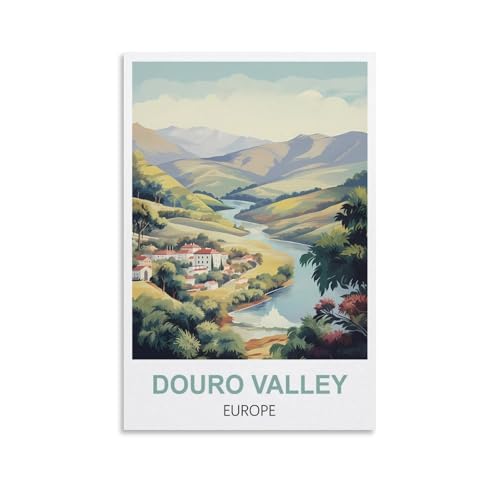 Malen nach Zahlen, Douro-Tal, Europa, DIY-Malen-nach-Zahlen-Kits, Ölfarbe, Zeichnung, Leinwand, Heimdekoration, Geschenk, 30 x 40 cm Malen nach Zahlen, Douro-Tal, Europa, DIY-Malen-nach-Zahlen-Kits, Ölfarbe, Zeichnung, Leinwand, Heimdekoration, Geschenk, 30 x 40 cm von EZMLFA