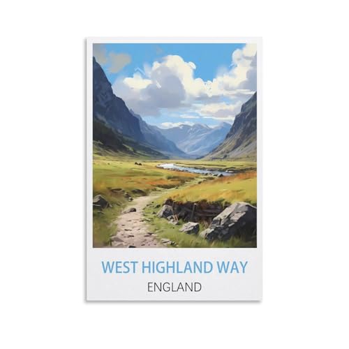 Malen nach Zahlen für Erwachsene auf Leinwand, West Highland Way, England, DIY-Ölgemälde, Bilder, Zeichnen, Malen mit Pinseln, Dekoration, Geschenk, 20 x 30 cm Malen nach Zahlen für Erwachsene auf Leinwand, West Highland Way, England, DIY-Ölgemälde, Bilder, Zeichnen, Malen mit Pinseln, Dekoration, Geschenk, 20 x 30 cm von EZMLFA