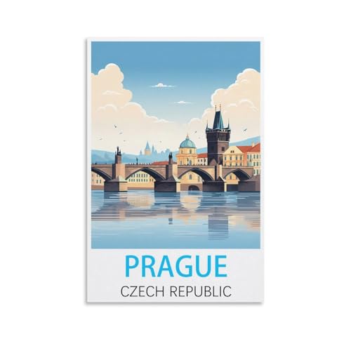 Ölgemälde-Set zum Selbermachen für Erwachsene und Kinder, Prag, Tschechische Republik, Zahlen-Malset für Anfänger bis Fortgeschrittene, Sets enthalten Acrylfarben, Pinsel, 40 x 50 cm Ölgemälde-Set zum Selbermachen für Erwachsene und Kinder, Prag, Tschechische Republik, Zahlen-Malset für Anfänger bis Fortgeschrittene, Sets enthalten Acrylfarben, Pinsel, 40 x 50 cm von EZMLFA