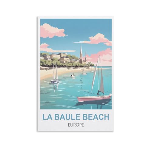 Rahmenloses Malen-nach-Zahlen-Set zum Selbermachen, La Baule Beach Europe, Malen nach Zahlen für Kinder & Erwachsene & Anfänger, DIY-Leinwandmalerei-Geschenk-Set, 50 x 60 cm Rahmenloses Malen-nach-Zahlen-Set zum Selbermachen, La Baule Beach Europe, Malen nach Zahlen für Kinder & Erwachsene & Anfänger, DIY-Leinwandmalerei-Geschenk-Set, 50 x 60 cm von EZMLFA