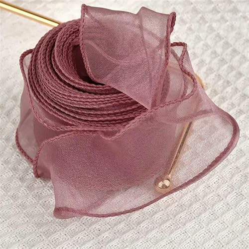 10 m/2,2 m Fischschwanz-Garn Organzaband für DIY Schleife Haar Ornament Blumenstrauß Geschenkverpackung Wellenseide Organzabänder Spitzenstoff 10 m/2,2 m Fischschwanz-Garn Organzaband für DIY Schleife Haar Ornament Blumenstrauß Geschenkverpackung Wellenseide Organzabänder Spitzenstoff von EZVFIRPDFZ