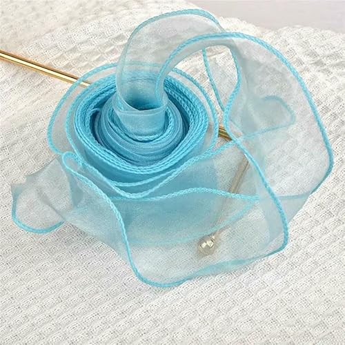 10 m/2,2 m Fischschwanz-Garn Organzaband für DIY Schleife Haar Ornament Blumenstrauß Geschenkverpackung Wellenseide Organzabänder Spitzenstoff 10 m/2,2 m Fischschwanz-Garn Organzaband für DIY Schleife Haar Ornament Blumenstrauß Geschenkverpackung Wellenseide Organzabänder Spitzenstoff von EZVFIRPDFZ