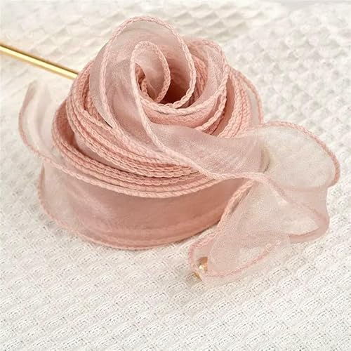 10 m/2,2 m Fischschwanz-Garn Organzaband für DIY Schleife Haar Ornament Blumenstrauß Geschenkverpackung Wellenseide Organzabänder Spitzenstoff 10 m/2,2 m Fischschwanz-Garn Organzaband für DIY Schleife Haar Ornament Blumenstrauß Geschenkverpackung Wellenseide Organzabänder Spitzenstoff von EZVFIRPDFZ