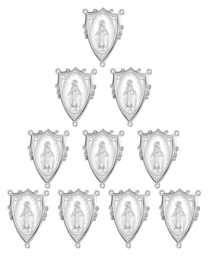 3-Loch-Kelch/Familie/Jerusalem/Sacred Heart/Papst Franziskus/St. Benedikt-Medaille, Rosenkranz, Chaplet-Verbinder, Mittelstücke, Schmuckherstellung, Teile (Holz-Medaille, St. Benedikt-Medaille, 5 3-Loch-Kelch/Familie/Jerusalem/Sacred Heart/Papst Franziskus/St. Benedikt-Medaille, Rosenkranz, Chaplet-Verbinder, Mittelstücke, Schmuckherstellung, Teile (Holz-Medaille, St. Benedikt-Medaille, 5 von EZVFIRPDFZ