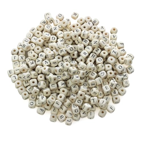 800 Stück buntes Holz, 4 Größen, großes Loch, bemaltes Holz für Makramee, Rosenkranz, Armband, Schmuckherstellung (8 mm, 10 mm, 12 mm, 16 mm) von EZVFIRPDFZ