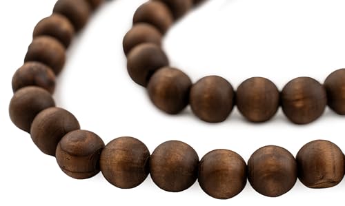 Christlicher Rosenkranz aus Olivenholz, voller Strang (16 mm, natürlich) von EZVFIRPDFZ