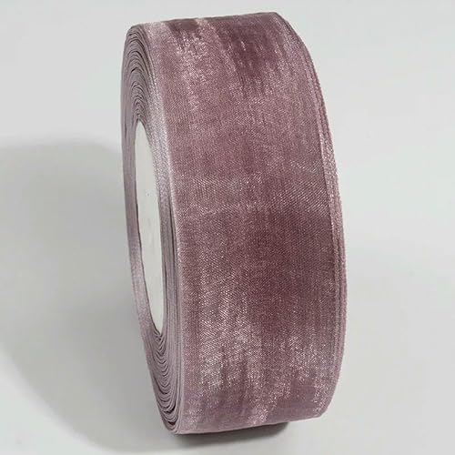 Durchsichtiges Chiffonband, Organza-Satinbänder für Geschenkverpackungen, Dekoration, Hochzeitssträuße, Partykranz, Spitzenstoff, 9,1 m Durchsichtiges Chiffonband, Organza-Satinbänder für Geschenkverpackungen, Dekoration, Hochzeitssträuße, Partykranz, Spitzenstoff, 9,1 m von EZVFIRPDFZ