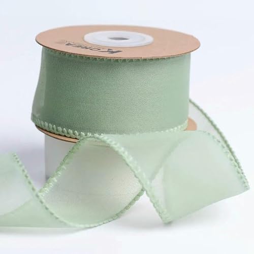 Organzaband, handgefertigt, 9,1 m, DIY-Zubehör, Mädchen, Haarspangen, Schleife, Satin, Gaze, Voile, Paspelband Organzaband, handgefertigt, 9,1 m, DIY-Zubehör, Mädchen, Haarspangen, Schleife, Satin, Gaze, Voile, Paspelband von EZVFIRPDFZ