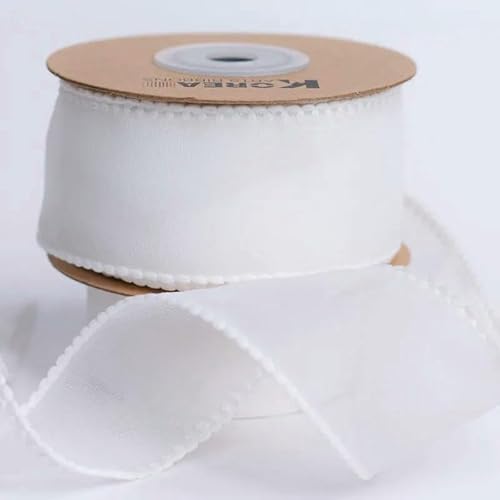 Organzaband, handgefertigt, 9,1 m, DIY-Zubehör, Mädchen, Haarspangen, Schleife, Satin, Gaze, Voile, Paspelband Organzaband, handgefertigt, 9,1 m, DIY-Zubehör, Mädchen, Haarspangen, Schleife, Satin, Gaze, Voile, Paspelband von EZVFIRPDFZ