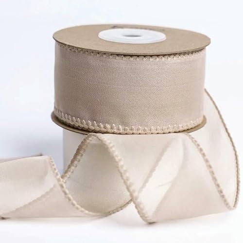 Organzaband, handgefertigt, 9,1 m, DIY-Zubehör, Mädchen, Haarspangen, Schleife, Satin, Gaze, Voile, Paspelband Organzaband, handgefertigt, 9,1 m, DIY-Zubehör, Mädchen, Haarspangen, Schleife, Satin, Gaze, Voile, Paspelband von EZVFIRPDFZ