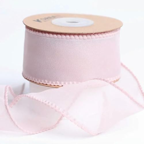 Organzaband, handgefertigt, 9,1 m, DIY-Zubehör, Mädchen, Haarspangen, Schleife, Satin, Gaze, Voile, Paspelband Organzaband, handgefertigt, 9,1 m, DIY-Zubehör, Mädchen, Haarspangen, Schleife, Satin, Gaze, Voile, Paspelband von EZVFIRPDFZ