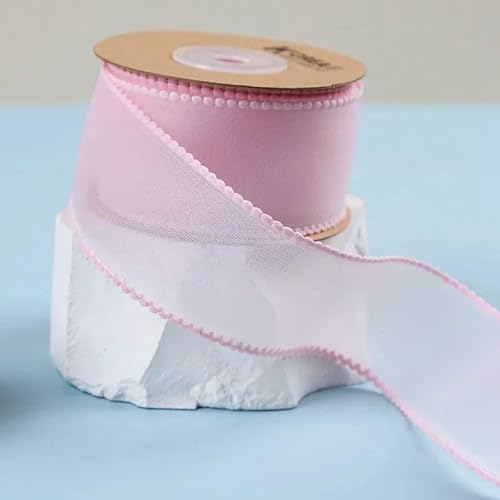 Organzaband, handgefertigt, 9,1 m, DIY-Zubehör, Mädchen, Haarspangen, Schleife, Satin, Gaze, Voile, Paspelband Organzaband, handgefertigt, 9,1 m, DIY-Zubehör, Mädchen, Haarspangen, Schleife, Satin, Gaze, Voile, Paspelband von EZVFIRPDFZ