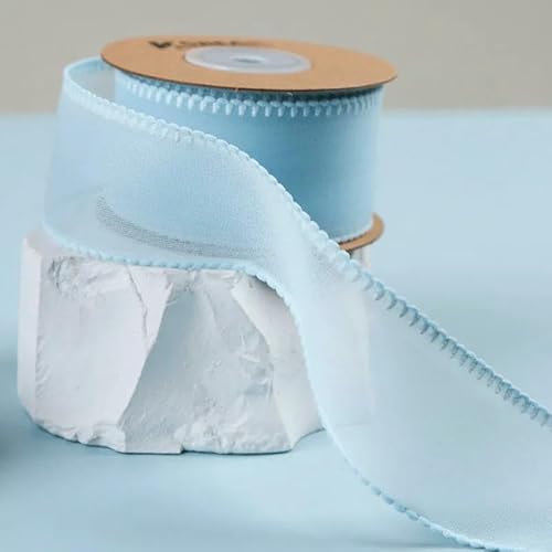 Organzaband, handgefertigt, 9,1 m, DIY-Zubehör, Mädchen, Haarspangen, Schleife, Satin, Gaze, Voile, Paspelband Organzaband, handgefertigt, 9,1 m, DIY-Zubehör, Mädchen, Haarspangen, Schleife, Satin, Gaze, Voile, Paspelband von EZVFIRPDFZ