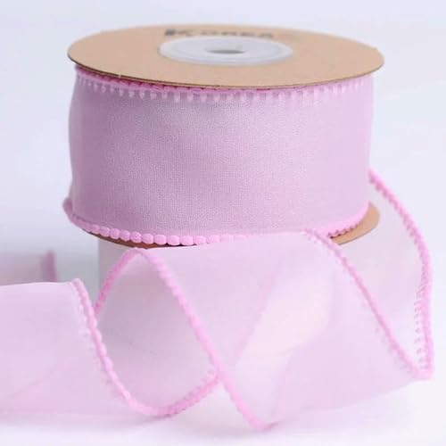 Organzaband, handgefertigt, 9,1 m, DIY-Zubehör, Mädchen, Haarspangen, Schleife, Satin, Gaze, Voile, Paspelband Organzaband, handgefertigt, 9,1 m, DIY-Zubehör, Mädchen, Haarspangen, Schleife, Satin, Gaze, Voile, Paspelband von EZVFIRPDFZ