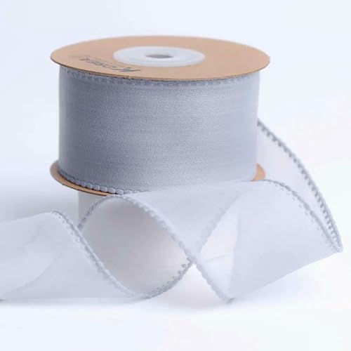 Organzaband, handgefertigt, 9,1 m, DIY-Zubehör, Mädchen, Haarspangen, Schleife, Satin, Gaze, Voile, Paspelband Organzaband, handgefertigt, 9,1 m, DIY-Zubehör, Mädchen, Haarspangen, Schleife, Satin, Gaze, Voile, Paspelband von EZVFIRPDFZ