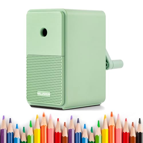 EZWORK Manueller Bleistiftspitzer, farbiger Bleistiftspitzer mit verstellbarer Spitze, Klinge aus legiertem Stahl zum schnellen Schärfen, automatische Handkurbel, für Kinder, Klassenzimmer, Zuhause EZWORK Manueller Bleistiftspitzer, farbiger Bleistiftspitzer mit verstellbarer Spitze, Klinge aus legiertem Stahl zum schnellen Schärfen, automatische Handkurbel, für Kinder, Klassenzimmer, Zuhause von EZWORK