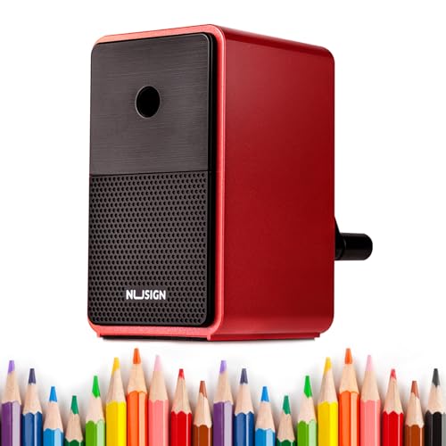 EZWORK Manueller Bleistiftspitzer, farbiger Bleistiftspitzer mit verstellbarer Spitze, Klinge aus legiertem Stahl zum schnellen Schärfen, automatische Handkurbel, für Kinder, Klassenzimmer, Zuhause EZWORK Manueller Bleistiftspitzer, farbiger Bleistiftspitzer mit verstellbarer Spitze, Klinge aus legiertem Stahl zum schnellen Schärfen, automatische Handkurbel, für Kinder, Klassenzimmer, Zuhause von EZWORK