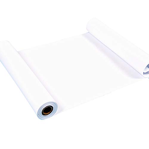 Zeichenpapierrolle, 44 * 2500cm Weiß Kids Sketching Painting Roll Paper - Weiß von EZZLife