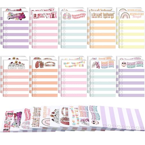 Eaasty 20 Pcs Respiratory Care week Gifts to Do List Sticky Notes Therapist Sticky Notes Notepads Bulk for Respiratory Care week Appreciation Party Favor Eaasty 20 Pcs Respiratory Care week Gifts to Do List Sticky Notes Therapist Sticky Notes Notepads Bulk for Respiratory Care week Appreciation Party Favor von Eaasty