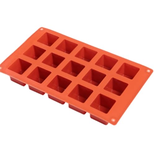 Würfelform Silikonform, Quadratische Silikonform, Würfel Kerzengießform, Geeignet für die Herstellung von Kuchen, Eiswürfeln, Kerzen Würfelform Silikonform, Quadratische Silikonform, Würfel Kerzengießform, Geeignet für die Herstellung von Kuchen, Eiswürfeln, Kerzen von Eabdice
