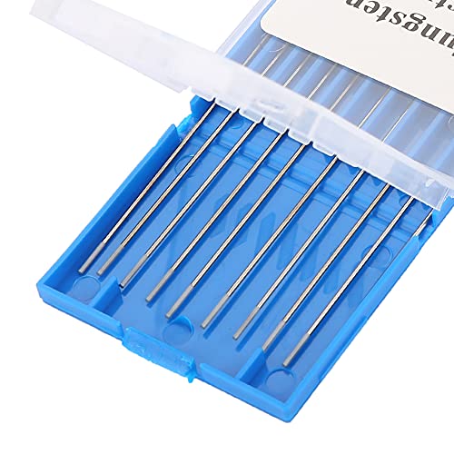 10pcs WC20 Cerium Wolfram -Tig -Elektroden Edelstahl Kohlenstoffstahlschweißkit (1,0 mm*175 mm) von Eacam