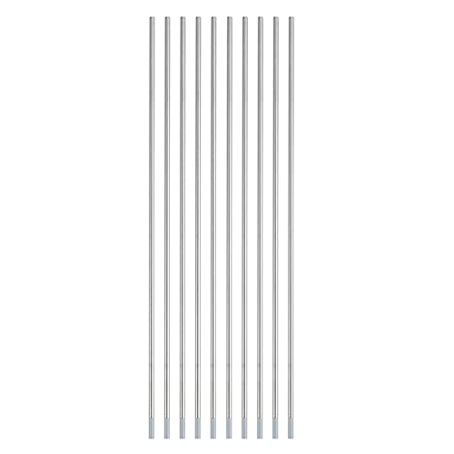 10pcs WC20 Cerium Wolfram -Tig -Elektroden Edelstahl Kohlenstoffstahlschweißkit (2,4 mm*175 mm) von Eacam