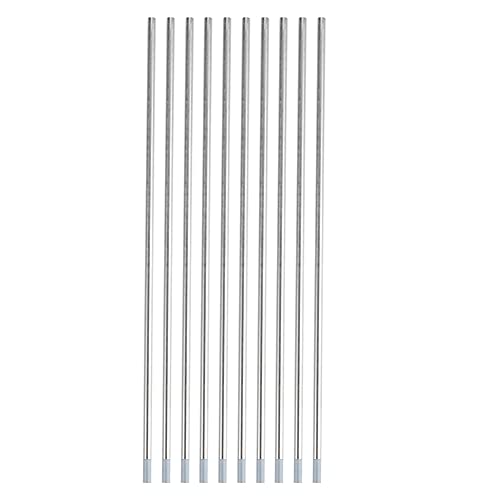 10pcs WC20 Cerium Wolfram -Tig -Elektroden Edelstahl Kohlenstoffstahlschweißkit (3,2 mm*175 mm) von Eacam
