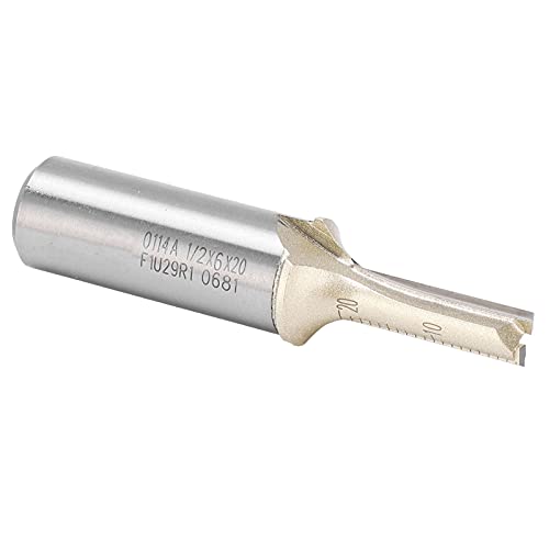 3-Flute Carbid-Endmühle, Niedriges Geräusch und Stabiles, Sauberes Schneiden, für Weiche und Harte Holz, 1/2-Zoll-Werkzeughalter von Eacam