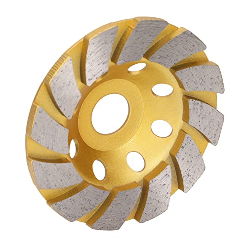 4in Diamant-Betons Chleif Scheibe, 12 Segment Row Cup Poliers Cheibe mit Luft Löchern für Granit, Zement, Marmor, Stein, Mauerwerk, Beton 4in Diamant-Betons Chleif Scheibe, 12 Segment Row Cup Poliers Cheibe mit Luft Löchern für Granit, Zement, Marmor, Stein, Mauerwerk, Beton von Eacam