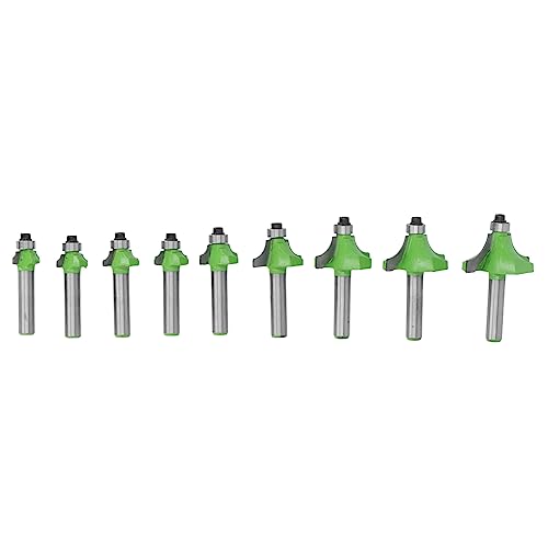 Eacam 8pcs Wolfram -Stahllegierung Perlenbits, Glänzende und Burrfreie Schnitte, Effiziente Klinge, Holzbearbeitungsrouter -Bit Zum Trimmen, Schlitz und Bildung mit 8 -mm -Schaft, Eacam 8pcs Wolfram -Stahllegierung Perlenbits, Glänzende und Burrfreie Schnitte, Effiziente Klinge, Holzbearbeitungsrouter -Bit Zum Trimmen, Schlitz und Bildung mit 8 -mm -Schaft, von Eacam