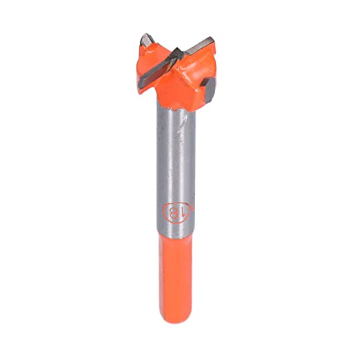 Eacam Carbid Bowing Scharnier Reamer, Holzbearbeitungsbohrer für Holz mit Sechskantgrenze, Geeignet für Festkörperholzbrett, Partikelbrett, Sperrholz (18 mm) von Eacam