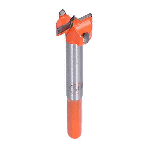 Eacam Carbid Bowing Scharnier Reamer, Holzbearbeitungsbohrer für Holz mit Sechskantgrenze, Geeignet für Festkörperholzbrett, Partikelbrett, Sperrholz (19 mm) von Eacam