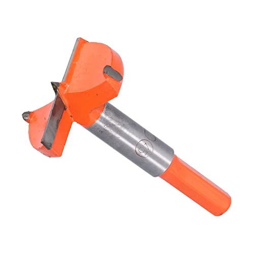 Eacam Carbid Bowing Scharnier Reamer, Holzbearbeitungsbohrer für Holz mit Sechskantgrenze, Geeignet für Festkörperholzbrett, Partikelbrett, Sperrholz (45 mm) von Eacam