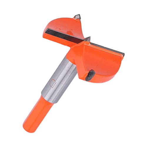 Eacam Carbid Bowing Scharnier Reamer, Holzbearbeitungsbohrer für Holz mit Sechskantgrenze, Geeignet für Festkörperholzbrett, Partikelbrett, Sperrholz (53 mm) von Eacam
