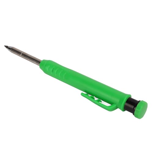 Eacam Carpenter Bleistift -Kit, Tragbares Einbauten in Spitzer Holzbearbeitungsstift mit Schlitzfreier Kappe für Designer von Eacam
