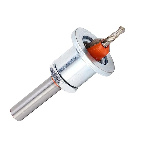 Einstellbare Tiefe Countersink -Bohrer, Hartlegungsstahl -Holzschraubenschalter Bit, für Holz, MDF, Sperrholz von Eacam