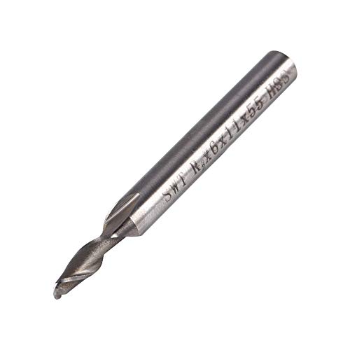 HSS 2 Flötenkugel Nasenende Mahlen-Drehschneider, 2 Flöten, Hochdichte Polierte, Scharfe Schneidekante, Gravelkupfer, Aluminium, Acryl mit 6 Mm Schaft für CNC-Router-Bit-Werkzeug HSS 2 Flötenkugel Nasenende Mahlen-Drehschneider, 2 Flöten, Hochdichte Polierte, Scharfe Schneidekante, Gravelkupfer, Aluminium, Acryl mit 6 Mm Schaft für CNC-Router-Bit-Werkzeug von Eacam
