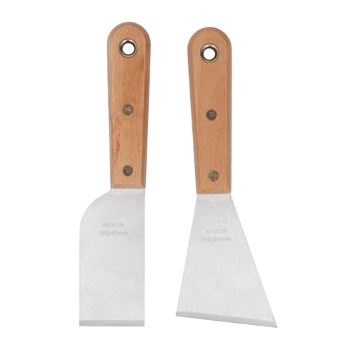 Kittschaber -Set Edelstahlfarbe Lack Spreader -Gravurwerkzeuge für Wandreparaturen von Eacam