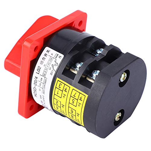 Kompakte Größe, Starke Struktur, Hochfestigkeit 380 V 20A 4KW 3-Position 6 Klemmen Umschaltauswahlsteuerschalter Cam Generator mit Flexibles Schaltergriff, Gute Isolierung, Kompakte Größe, Starke Struktur, Hochfestigkeit 380 V 20A 4KW 3-Position 6 Klemmen Umschaltauswahlsteuerschalter Cam Generator mit Flexibles Schaltergriff, Gute Isolierung, von Eacam