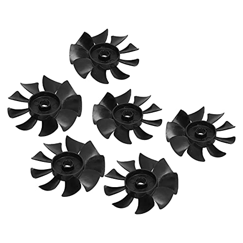 Motorblätter, 3D -gebogene Anträger, Geringes Geräusch, ABS -Material, Luftkompressorpumpen -Ersatzzubehör für Luftkompressor und Pumpenzubehör von Eacam