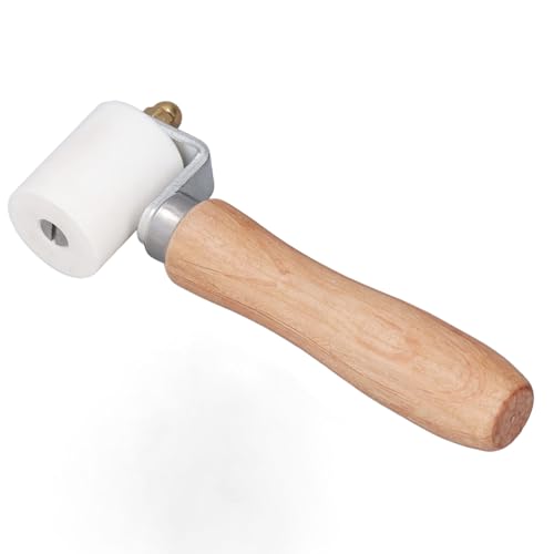 Nahtrolle, Hochtemperaturbeständige Ergonomische Holzpressrolle mit Doppeltem Lager für die PVC -Wasserdichtungsmembran, Takelinfilmanwendungen von Eacam