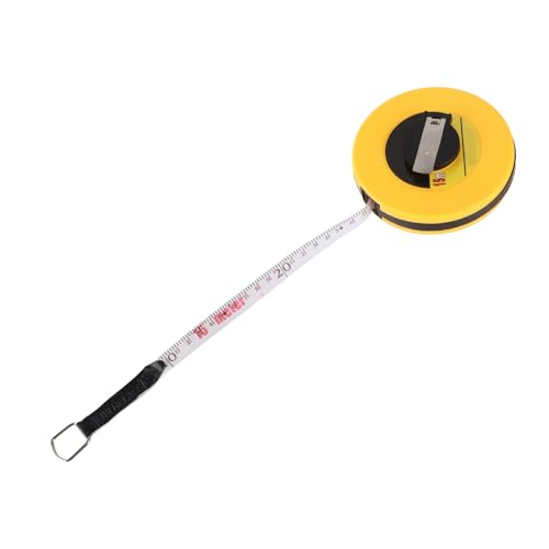 Professionelles Maßband für Vermessungen, Fiberglas-Messwerkzeug mit Klaren Skalen, Ergonomisches Design, Kompakt und Leicht, 15 M Messbereich, Brandneues Material (15 cm) von Eacam